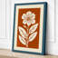 Daisy Linocut Botanical - Wrapped Canvas-33311509-33311519