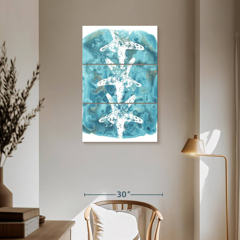 Aletra Seaside Shapes II, H 57 po x l 36 po