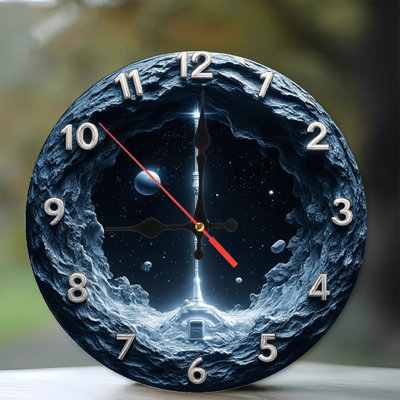 Colorful Horse Clock_2