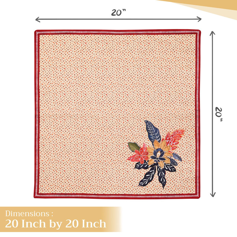 Serviettes 100 % coton Maison d'Hermine Kalahari - 20 po x 20 po