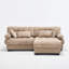 Canapé modulaire avec assise profonde et repose-pieds-1861995810