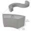 Hauteur de repose-pieds courbé en S Pro Series, paquet de 6-103007623-103259285