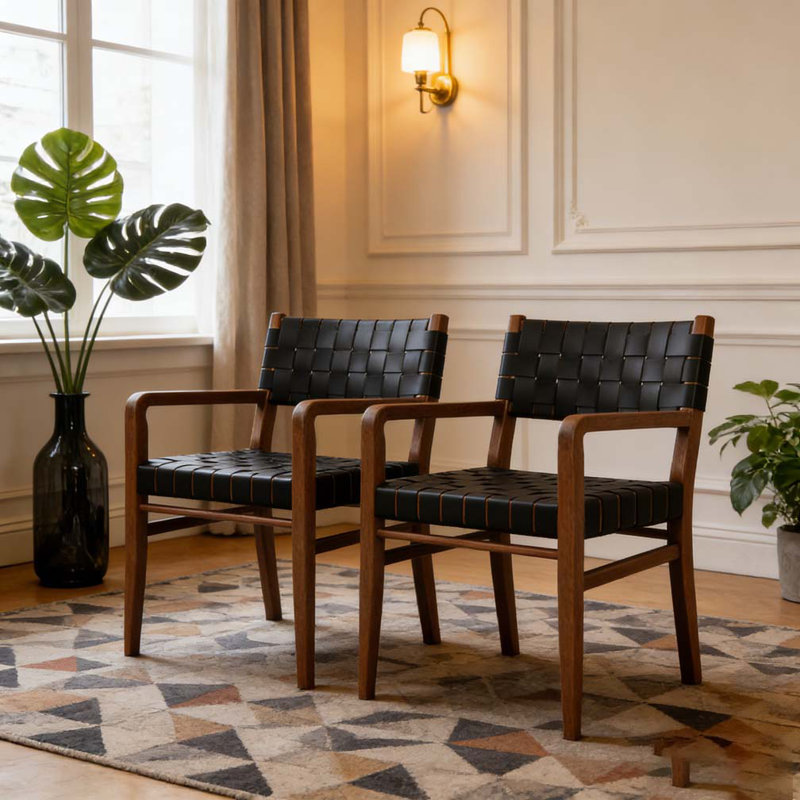 Chaise de salle à manger, Noir
