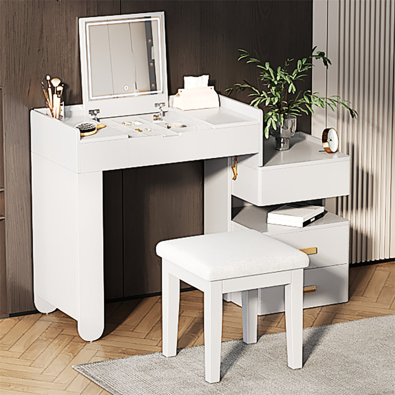 Ensemble de meuble-lavabo moderne 45,25 po Justan, Blanc