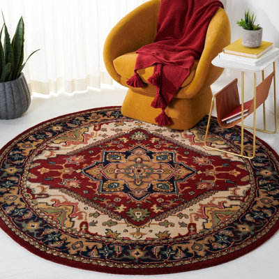 Balthrop Hand Tufted Wool Oriental Rug