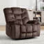 Fauteuil de massage moderne en microfibre 40,2 "avec chauffage et USB (ensemble de 2)-747518710