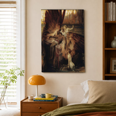 Art abstrait, affiche sur toile, peinture rétro