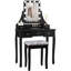 Ensemble coiffeuse et tabouret Aycock-1355330751
