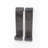 Set of Two Brown Metal Wall Sconce Candle Holders