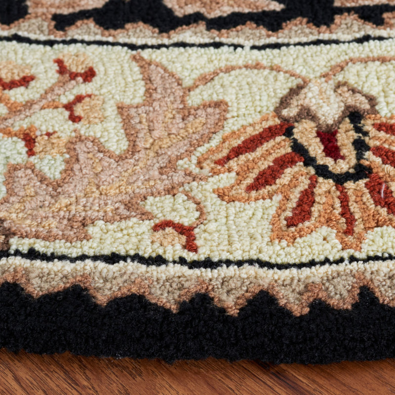Harms Hand Hooked Performance Oriental Rug, Round 8'