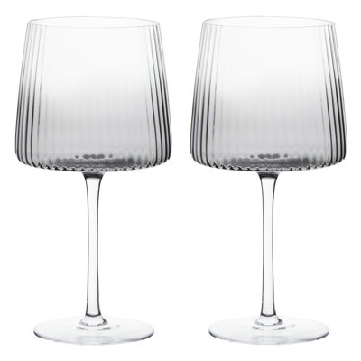 Zoya Ribbed Gin Balloon Glass