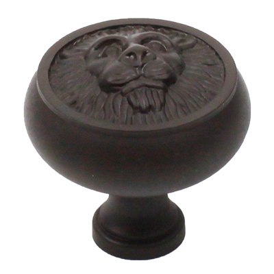 Roman 1 1/2" Diameter Mushroom Knob