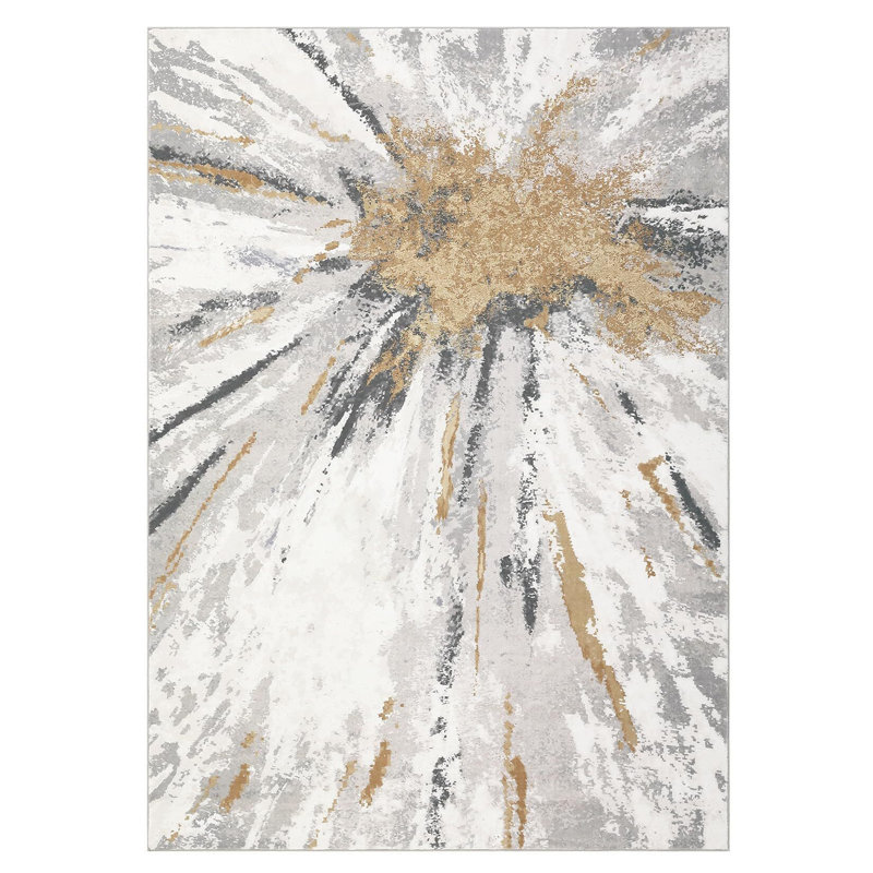Tapis lavable pour salon moderne 9 x 12