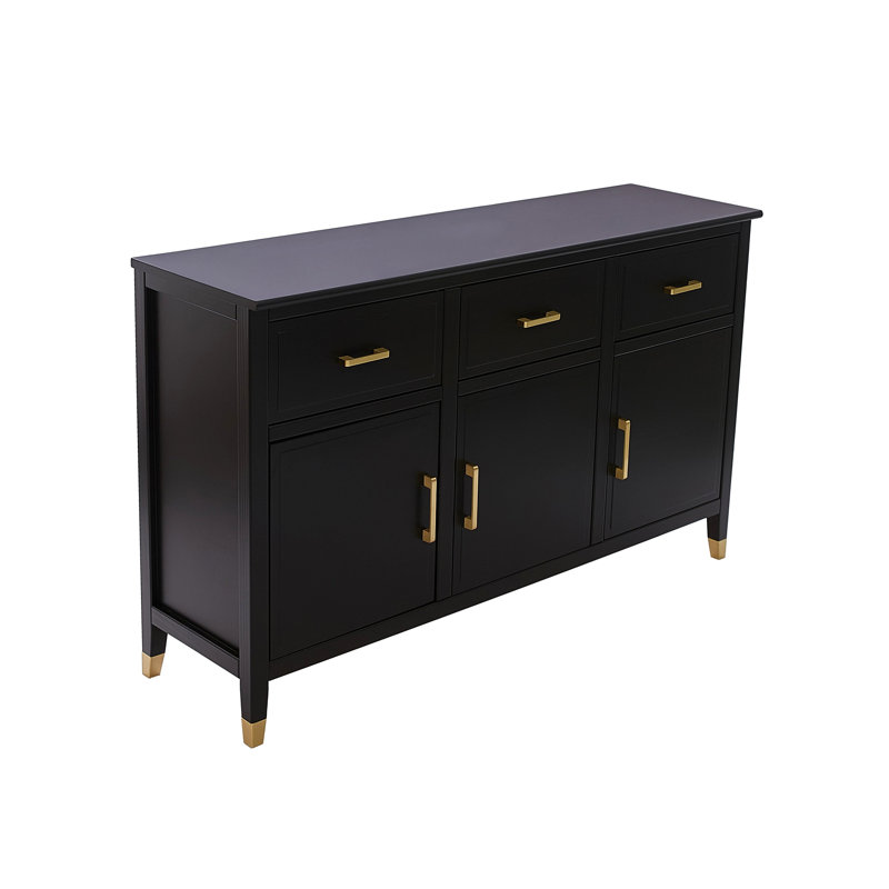 140cm Sideboard, Black