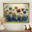 Hiver, minimalisme, coquelicots, champ I - coquelicots, art mural-1523430341-1415789872
