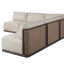 BRIO Outdoor 5 - Seat Patio Sectional Set