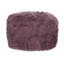 Round Tibetan Lamb Sheepskin Ottoman-950018323-950018332