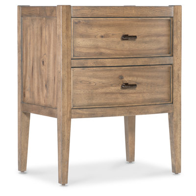 Vineyard Row Two Drawer Nightstand
