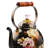 Wild Rose Brown 3 Quart Tea Kettle-117020405