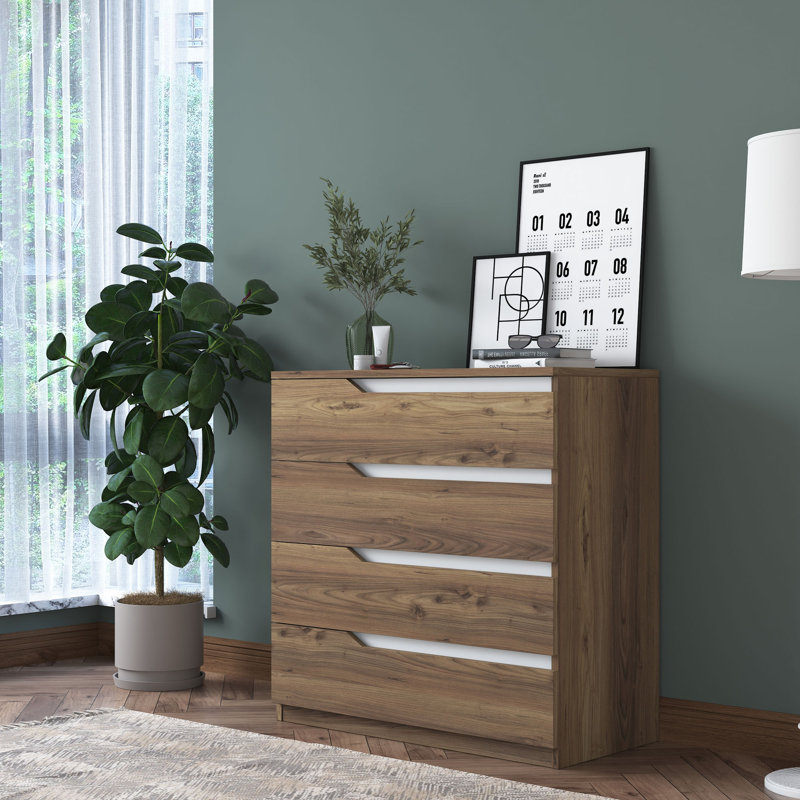 Commode 4 tiroirs 31,5 po Klea