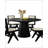 Black Round Dining Table