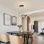 2 - Light Black LED Kitchen Island Pendant-1092078599