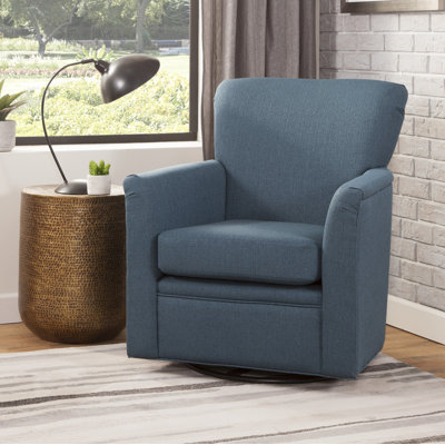 Starkweather Upholstered 360 Swivel Rocking Chair