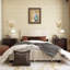 Grand lit plateforme tapissier avec lit gigogne simple TG-191055902