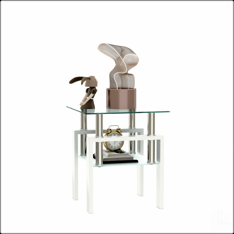 Round Coffee Table with Manufactured Wood Table Top