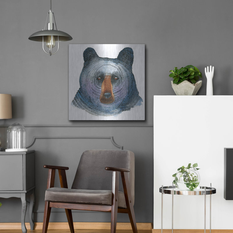 «Black Bear» par Jeannine Saylor, H 24 po x l 24 po