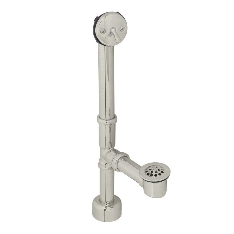 3'' W Leg Yes, Satin Nickel