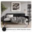 Lit de jour simple en velours