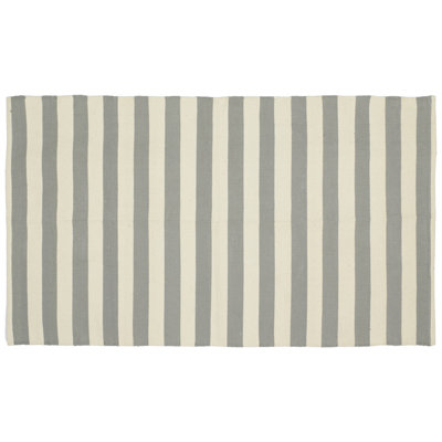 Cotton Striped Indoor Rug