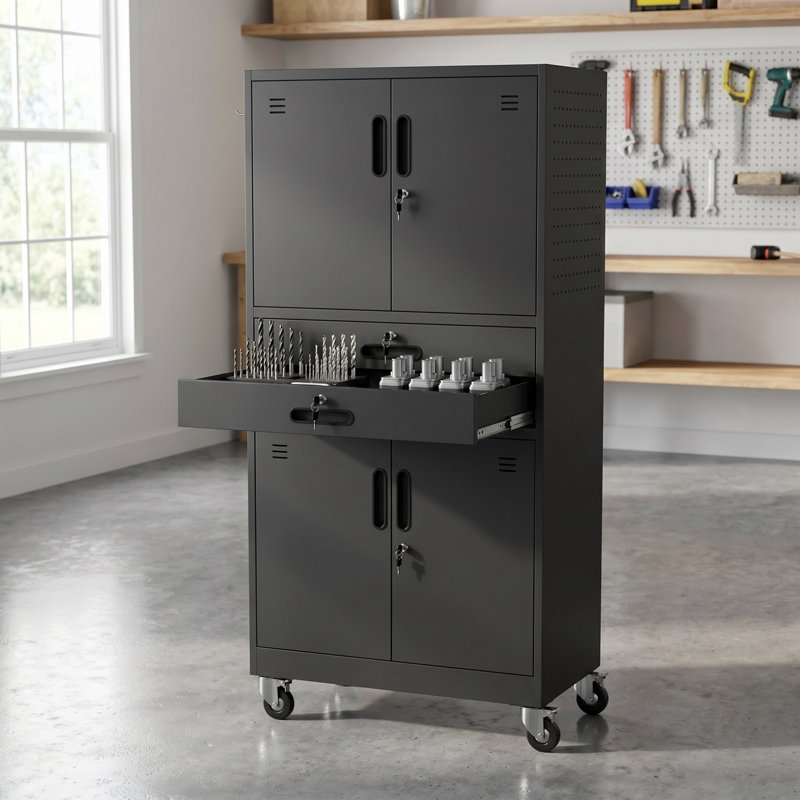 Armoire de rangement en métal