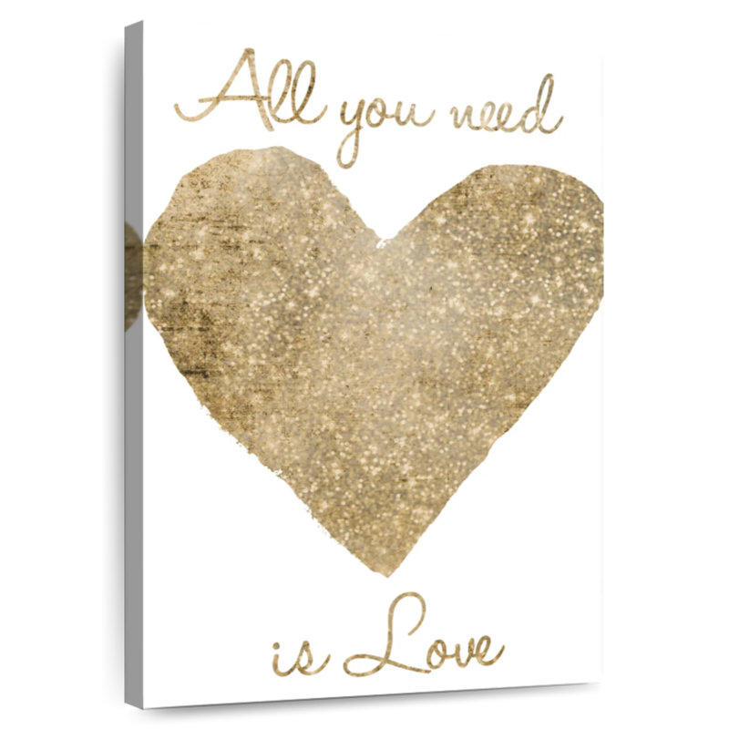 Tergel Love Is All You Need, H 24 po x l 16 po