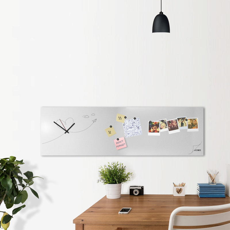 Magnetic Metal Combo Board, White