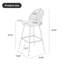 Tabouret de bar et de comptoir rembourré-845382947