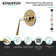 Kingston Brass Single-Handle Wall Mount Three-Way Diverter Valve with Trim Kit