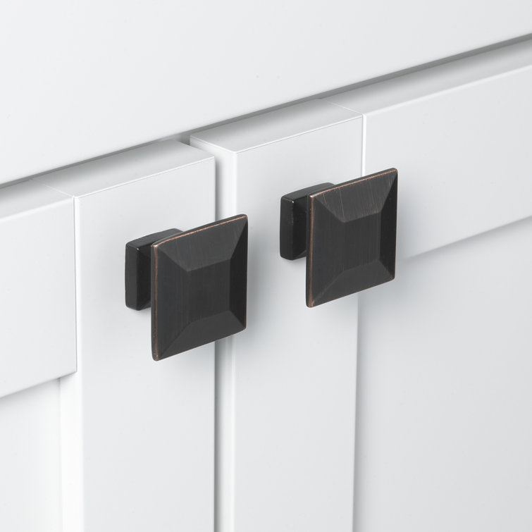 GlideRite Hardware 1 3/8" Length Square Knob Multipack
