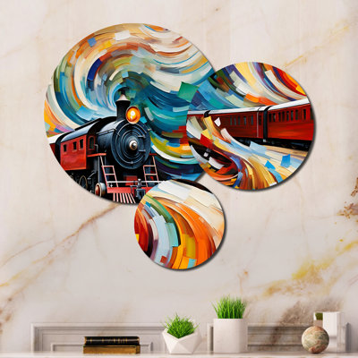 Transportation Wall Decor on Metal