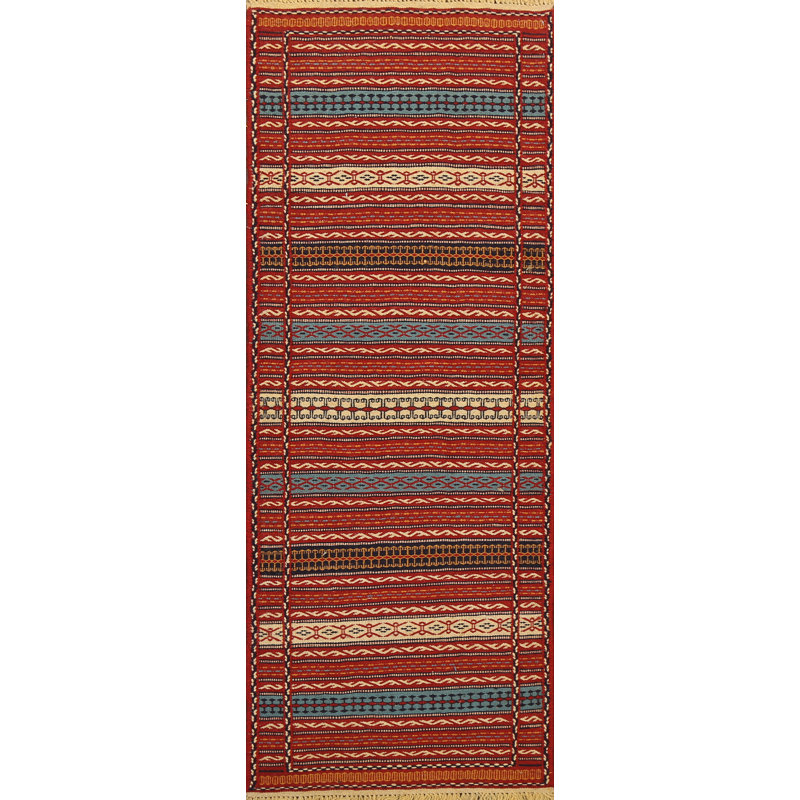 Tribal Kilim   Runner Rug 2x7