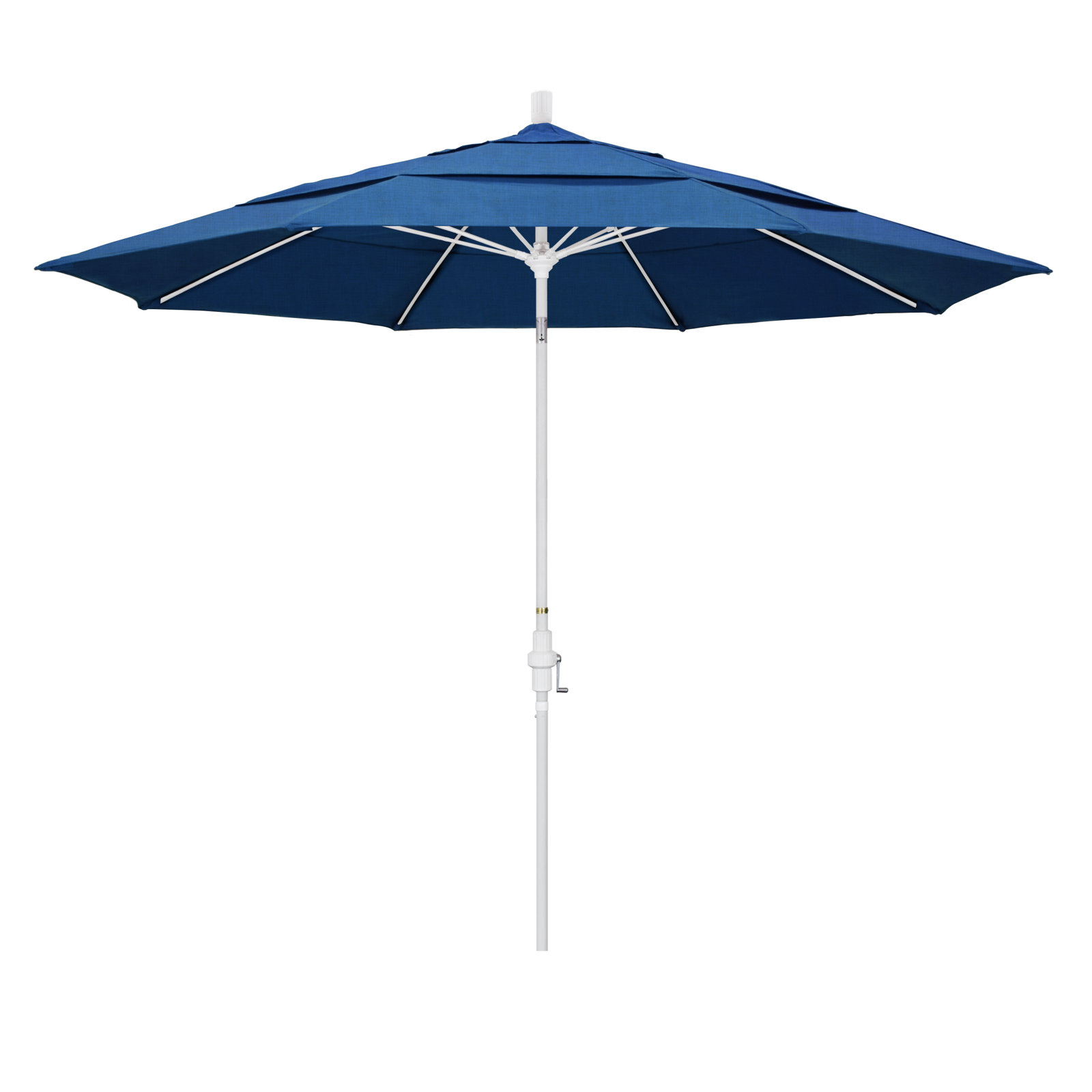 Brent 132'' Sunbrella® Outdoor Umbrella, Canvas Regatta Sunbrella® Canvas