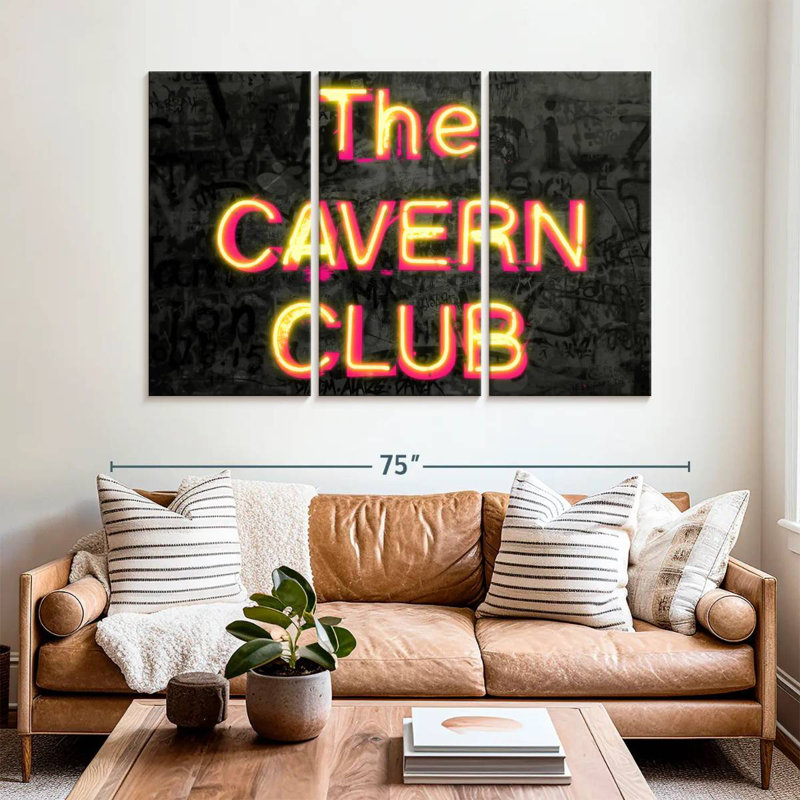 Plaque murale The Cavern Club, H 42 po x l 65 po