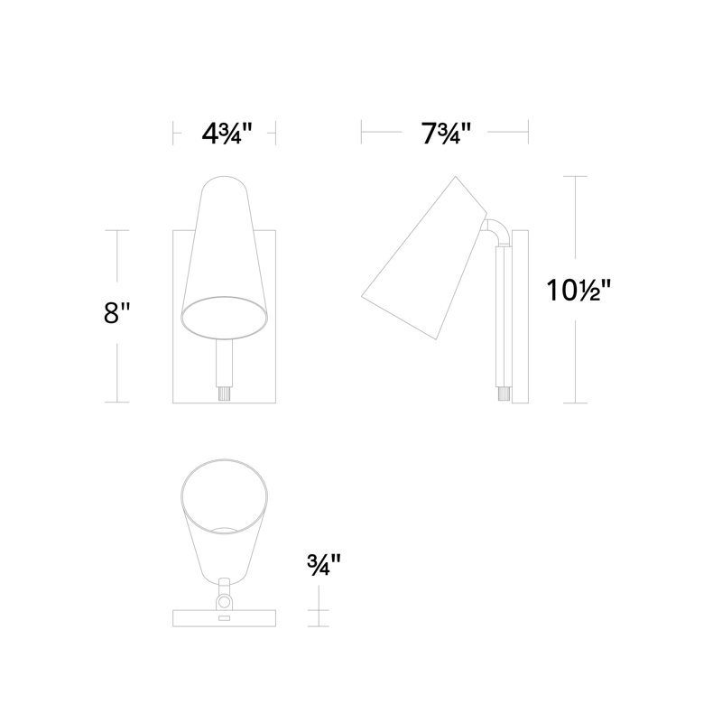 Stylus 1 - Light LED Swing Arm