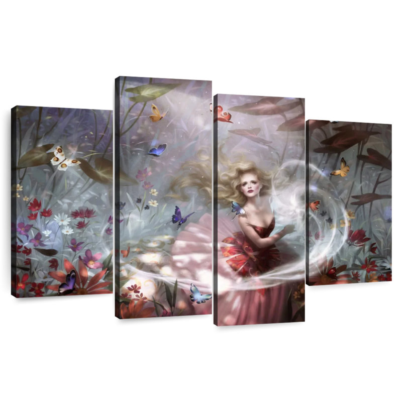 Kelan Make A Wish Fairy, 42" H x 68" W