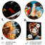 Peinture fusion David Bowie Portrait II - Pop Art, art mural en métal-1780773636