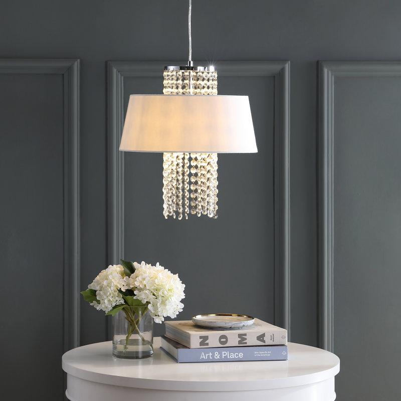 Lustre géométrique 3 lumières unique/relevé Decker, Metallic