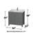 Sheffield 36" Freestanding Single Bathroom Vanity with Marble Top with 24" Mirror-97645145