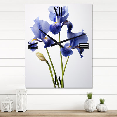 Horloge murale Crayson - Iris