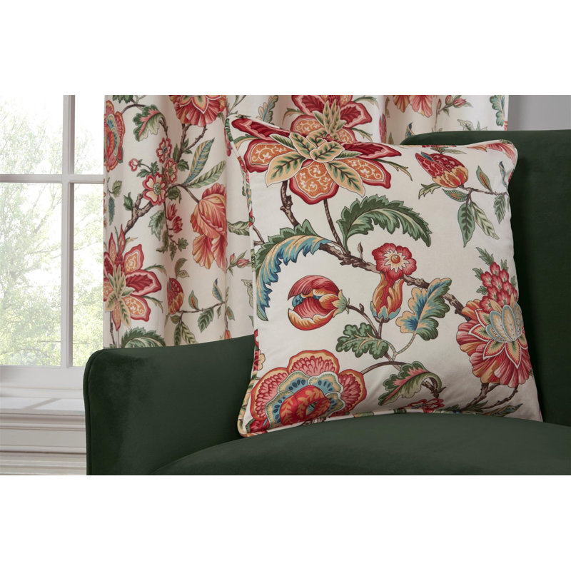 Angelleigh Velvet Semi Sheer Curtain Pair, 229cm Width x 183cm Drop